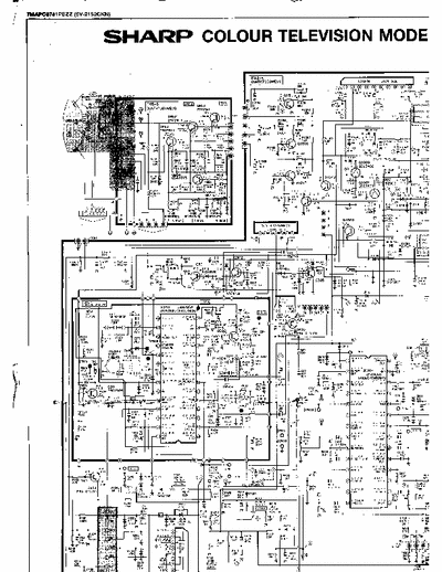 SHARP SV-2152CKN 